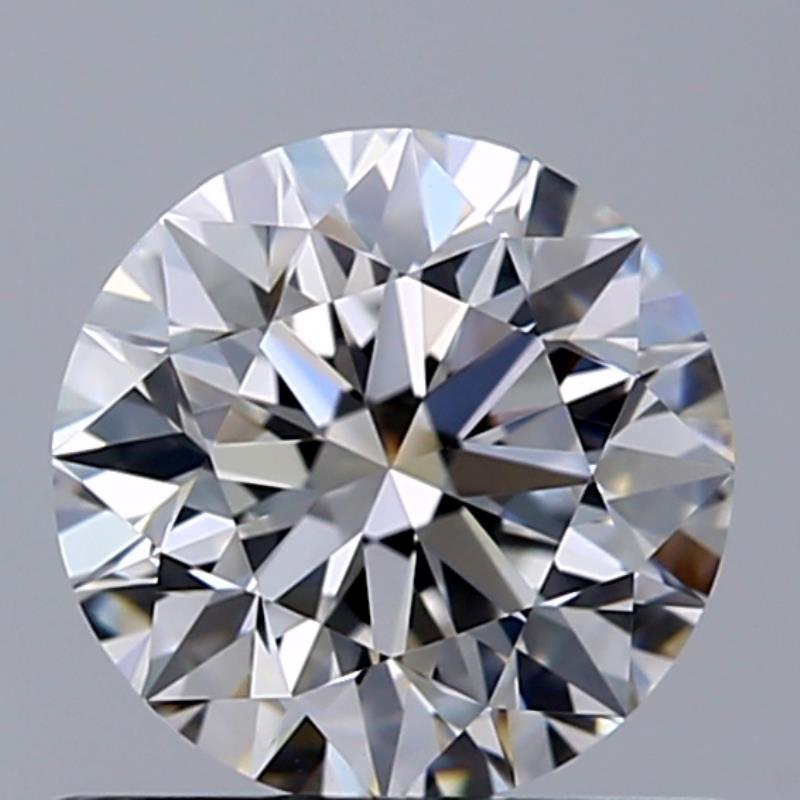 0.76 Carat Round Natural Diamond with  Cut Diamond in 14KT  view 1
