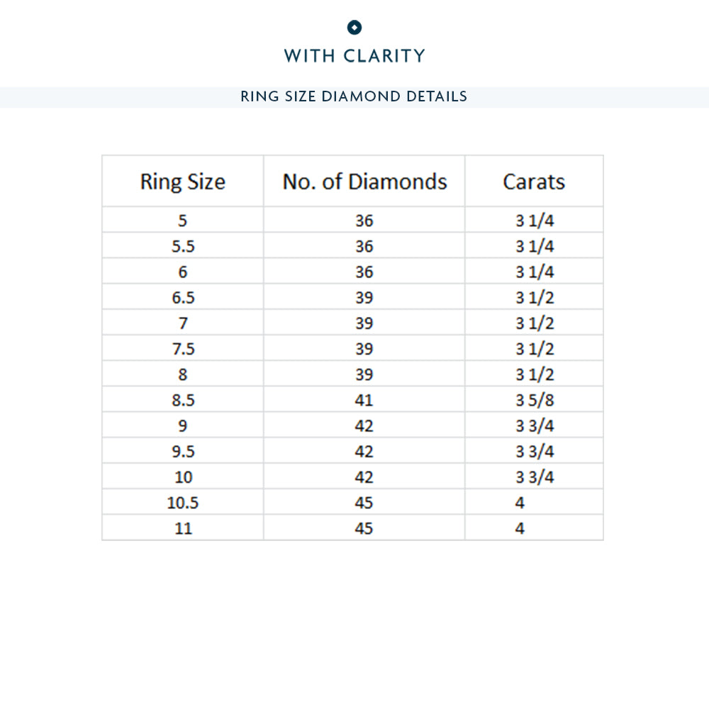 Oval & Round Station Eternity Ring with 18KT Rose Gold / Natural / 3 1/2 Cut Diamond in 14KT Rose Gold / Natural / 3 1/2 view 4
