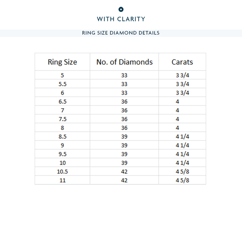 Oval & Round Station Eternity Ring with 18KT Yellow Gold / Natural / 4 Cut Diamond in 14KT Yellow Gold / Natural / 4 view 4
