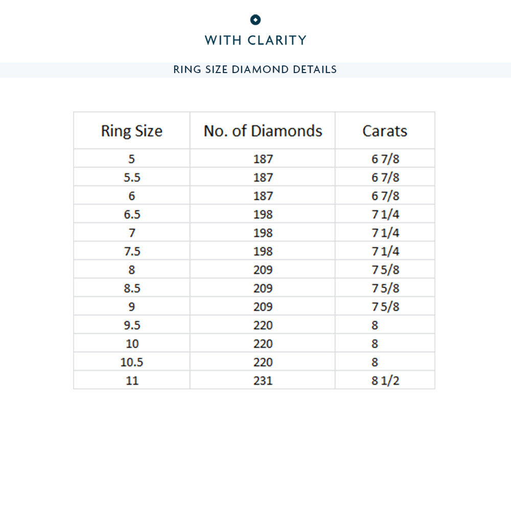 The Bowery Eternity Ring with 18KT Yellow Gold / Natural / 7 1/4 Cut Diamond in 14KT Yellow Gold / Natural / 7 1/4 view 4

