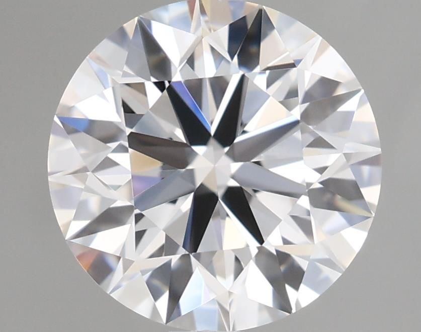 1.66 Carat Round Lab Diamond with  Cut Diamond in 14KT  view 1
