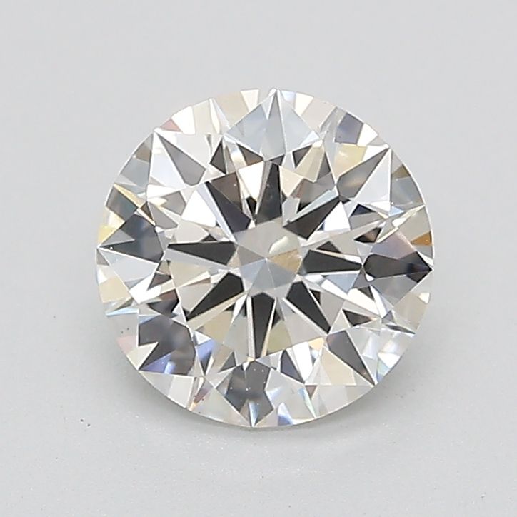 1.25 Carat Round Lab Diamond with  Cut Diamond in 14KT  view 1
