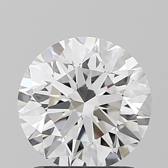 1.35 Carat Round Lab Diamond with  Cut Diamond in 14KT  view 1
