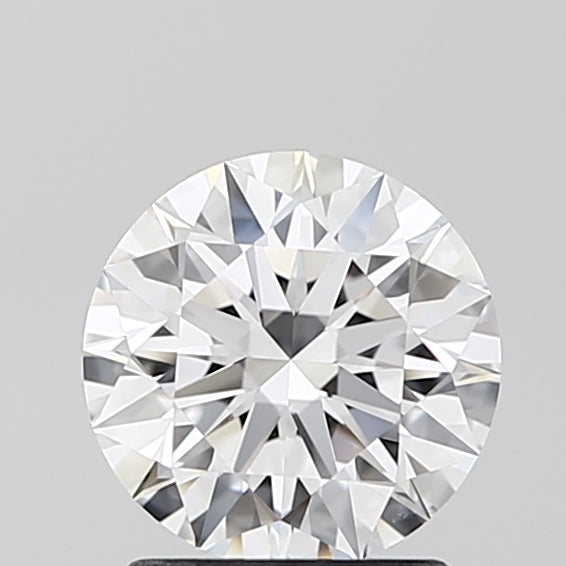 1.57 Carat Round Lab Diamond with  Cut Diamond in 14KT  view 1
