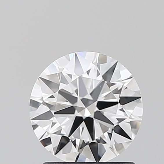 1.24 Carat Round Lab Diamond with  Cut Diamond in 14KT  view 1
