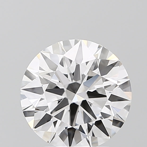 2.17 Carat Round Lab Diamond with  Cut Diamond in 14KT  view 1
