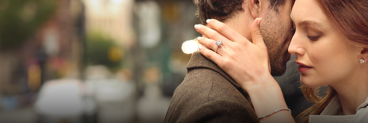 1 Carat Lab Grown Diamonds Desktop Banner