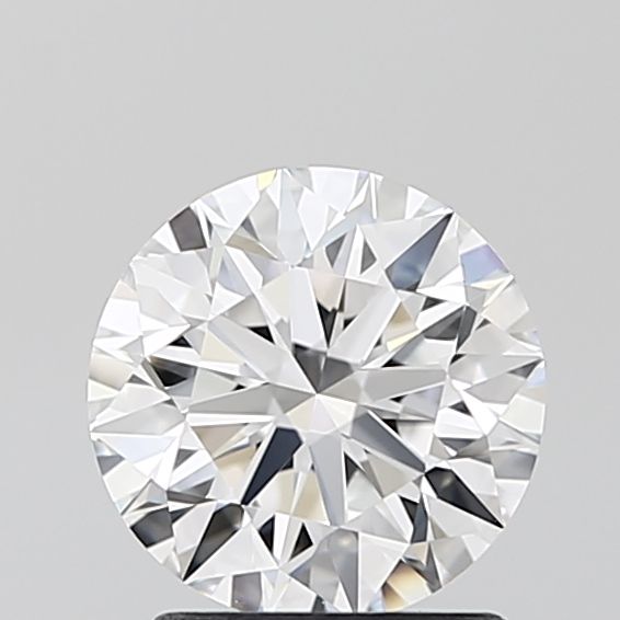1.58 Carat Round Lab Diamond with  Cut Diamond in 14KT  view 1
