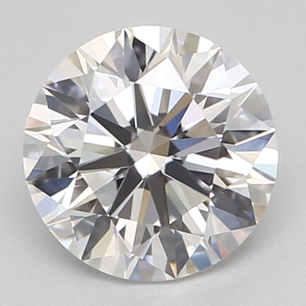 0.7 Carat Round Natural Diamond with  Cut Diamond in 14KT  view 1
