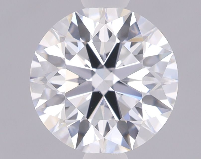 1.29 Carat Round Lab Diamond with  Cut Diamond in 14KT  view 1
