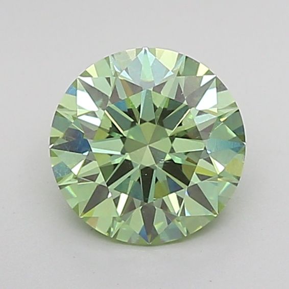1.52 Carat Round Lab Diamond with  Cut Diamond in 14KT  view 1
