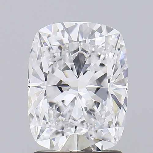 1.76 Carat Cushion Lab Diamond with  Cut Diamond in 14KT  view 1
