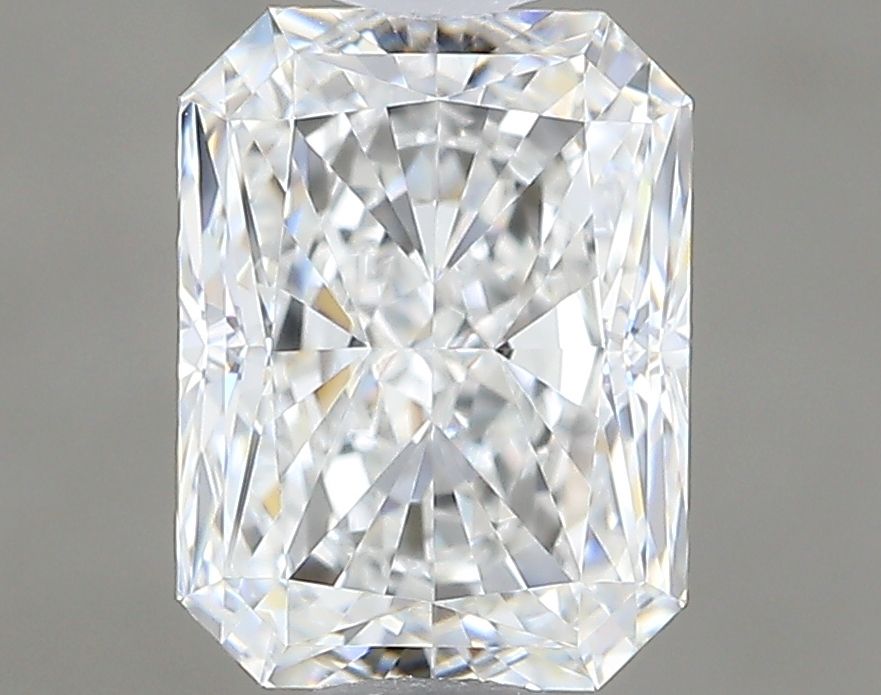 1.01 Carat Radiant Natural Diamond with  Cut Diamond in 14KT  view 1
