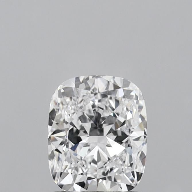 1.0 Carat Cushion Lab Diamond with  Cut Diamond in 14KT  view 1
