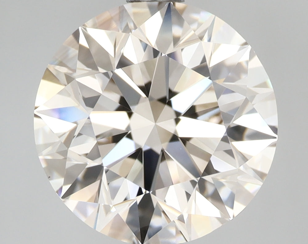 3.0 Carat Round Natural Diamond with  Cut Diamond in 14KT  view 1
