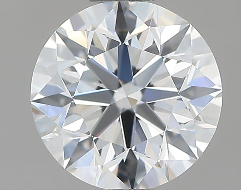 0.9 Carat Round Natural Diamond with  Cut Diamond in 14KT  view 1

