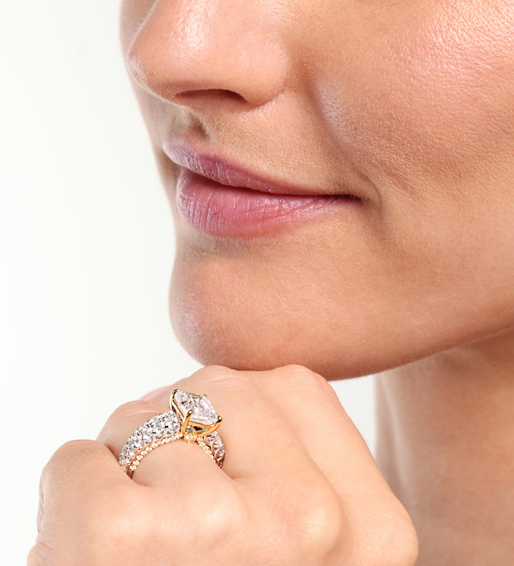 Model Wearing The Astor Ring view