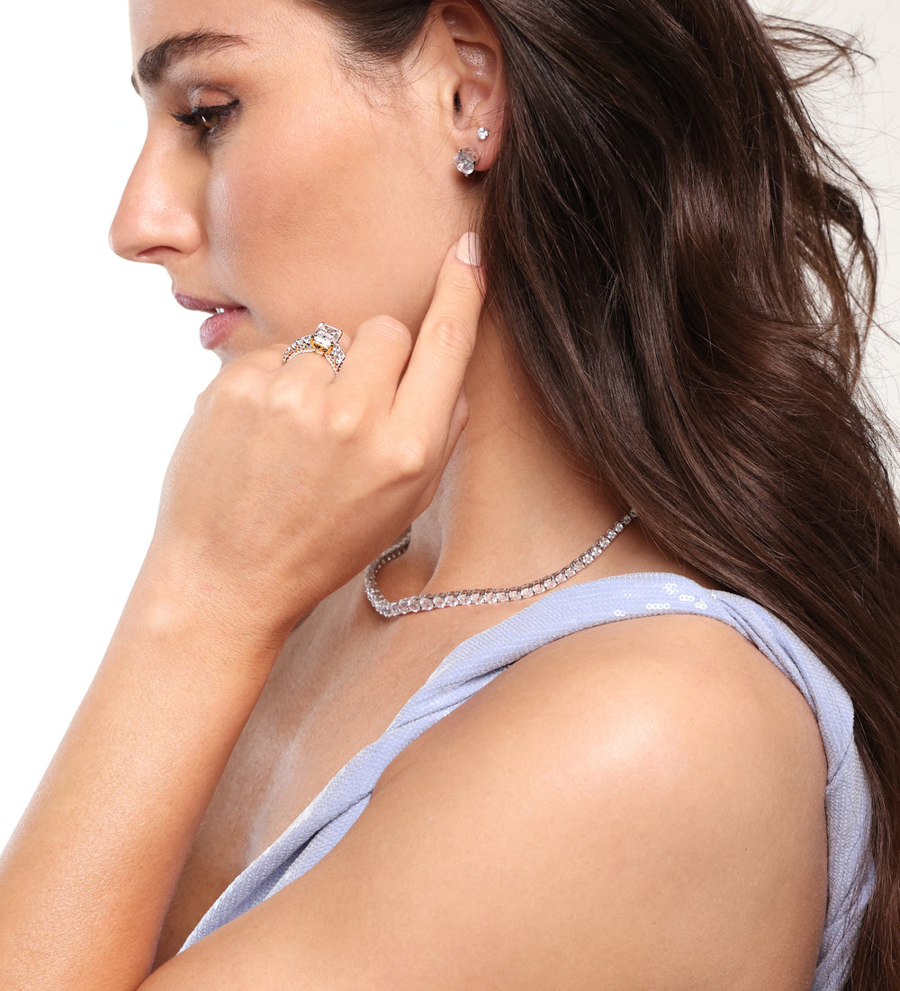 Model Wearing The Astor Ring view