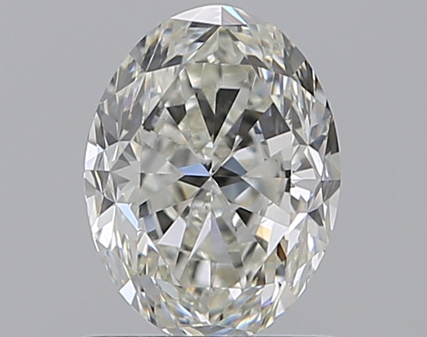 1.01 Carat Oval Natural Diamond with  Cut Diamond in 14KT  view 1
