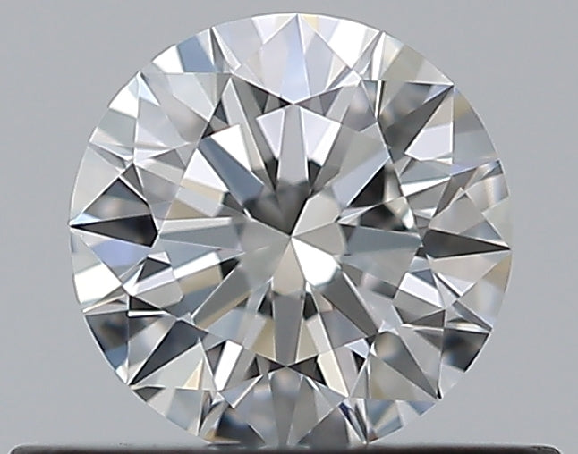 0.4 Carat Round Natural Diamond with  Cut Diamond in 14KT  view 1
