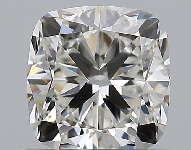 0.77 Carat Cushion Natural Diamond with  Cut Diamond in 14KT  view 1
