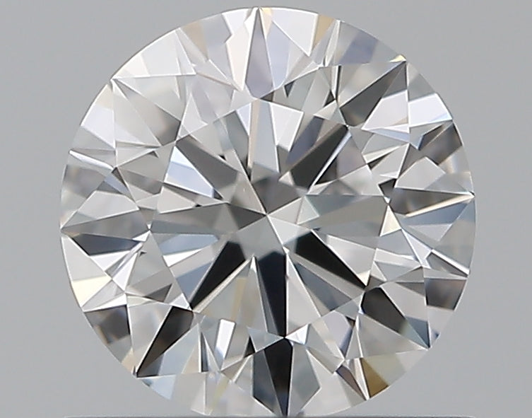 0.72 Carat Round Natural Diamond with  Cut Diamond in 14KT  view 1
