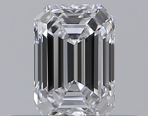 0.3 Carat Emerald Natural Diamond with  Cut Diamond in 14KT  view 1
