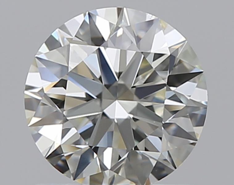 0.75 Carat Round Natural Diamond with  Cut Diamond in 14KT  view 1
