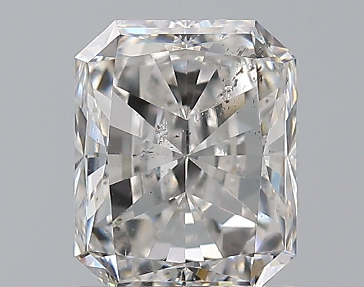 1.43 Carat Radiant Natural Diamond with  Cut Diamond in 14KT  view 1
