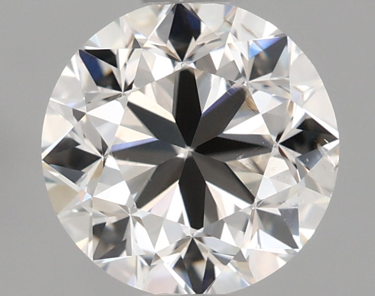 1.5 Carat Round Natural Diamond with  Cut Diamond in 14KT  view 1
