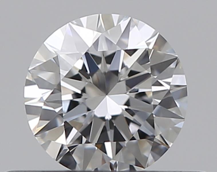 0.3 Carat Round Natural Diamond with  Cut Diamond in 14KT  view 1
