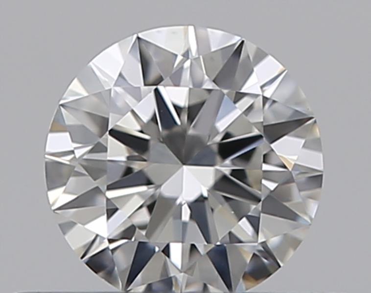 0.3 Carat Round Natural Diamond with  Cut Diamond in 14KT  view 1
