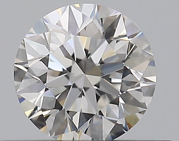 0.4 Carat Round Natural Diamond with  Cut Diamond in 14KT  view 1
