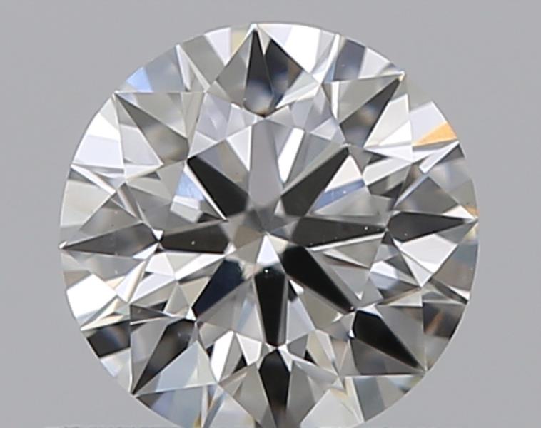 0.39 Carat Round Natural Diamond with  Cut Diamond in 14KT  view 1
