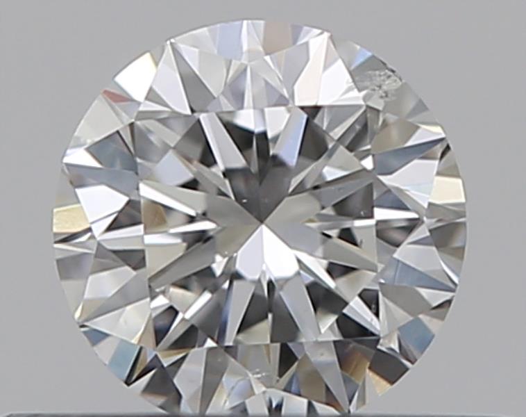 0.3 Carat Round Natural Diamond & 0.3 Carat Round Natural Diamond with  Cut Diamond in 14KT  view 1

