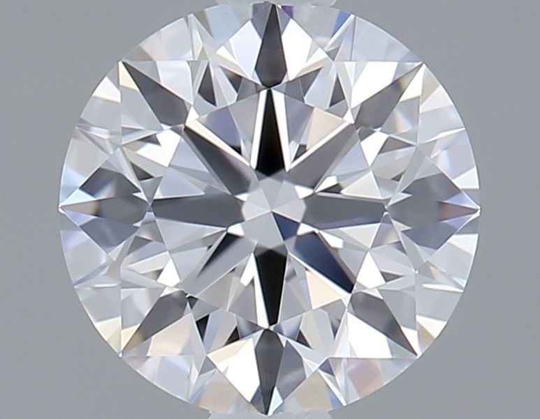 0.9 Carat Round Lab Diamond with  Cut Diamond in 14KT  view 1
