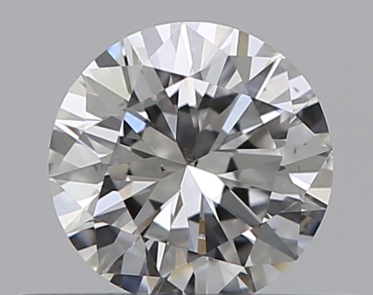 0.3 Carat Round Natural Diamond with  Cut Diamond in 14KT  view 1
