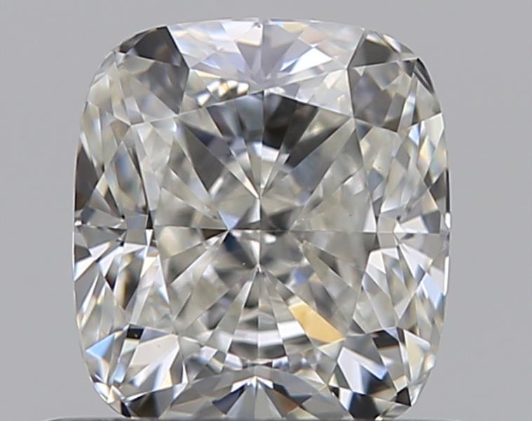 0.65 Carat Cushion Natural Diamond with  Cut Diamond in 14KT  view 1
