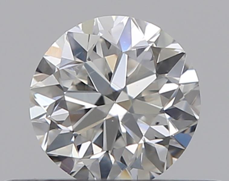 0.3 Carat Round Natural Diamond with  Cut Diamond in 14KT  view 1
