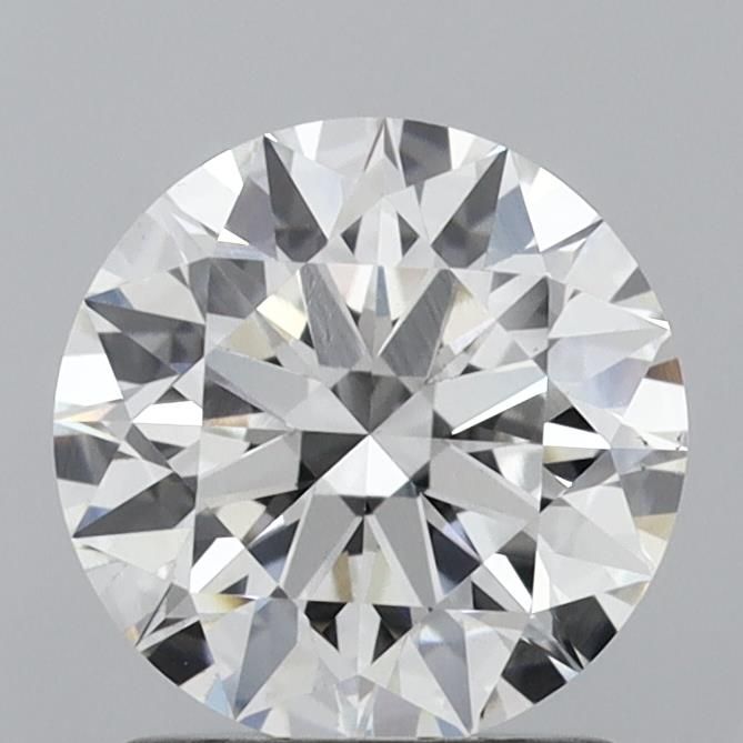 1.56 Carat Round Lab Diamond with  Cut Diamond in 14KT  view 1
