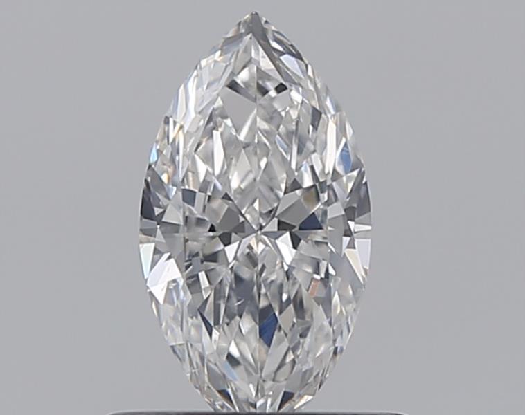 0.46 Carat Marquise Natural Diamond with  Cut Diamond in 14KT  view 1
