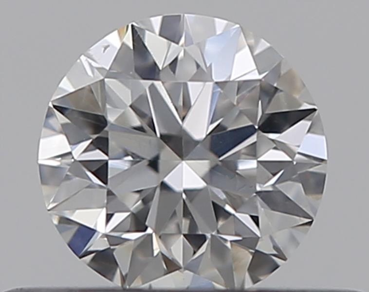 0.3 Carat Round Natural Diamond with  Cut Diamond in 14KT  view 1
