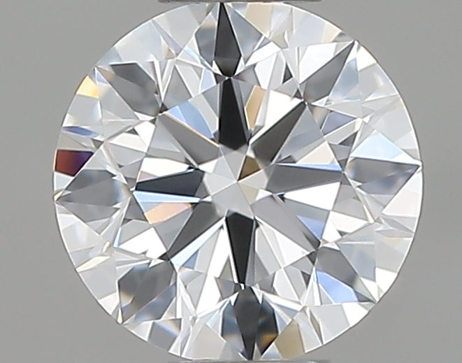 0.37 Carat Round Natural Diamond with  Cut Diamond in 14KT  view 1
