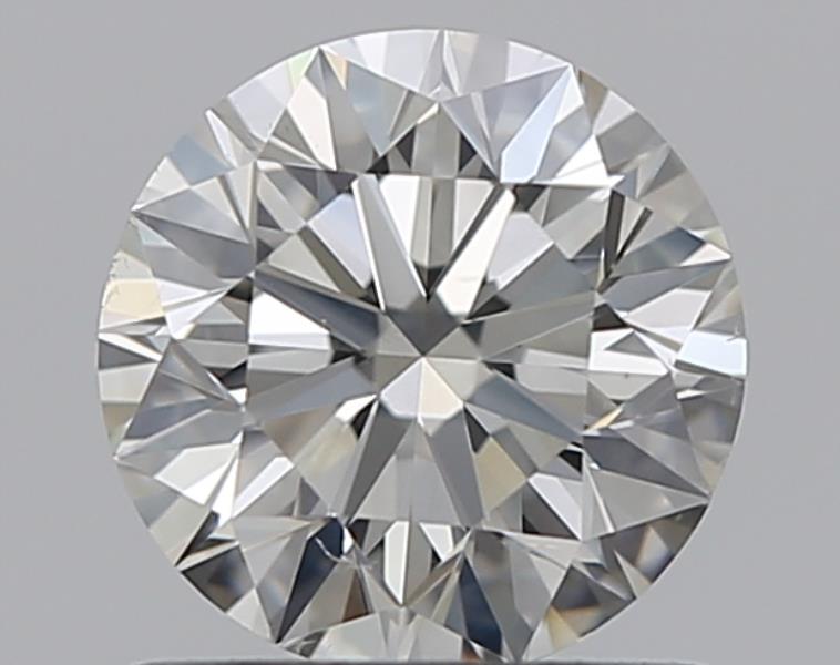 0.81 Carat Round Natural Diamond with  Cut Diamond in 14KT  view 1
