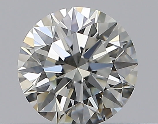 0.3 Carat Round Natural Diamond with  Cut Diamond in 14KT  view 1
