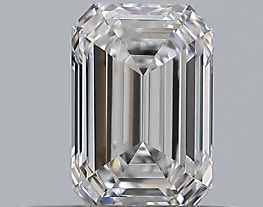0.31 Carat Emerald Natural Diamond with  Cut Diamond in 14KT  view 1
