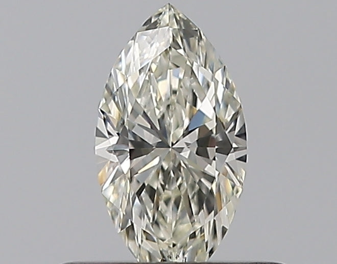 0.3 Carat Marquise Natural Diamond with  Cut Diamond in 14KT  view 1
