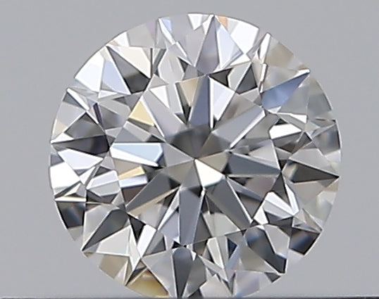 0.3 Carat Round Natural Diamond with  Cut Diamond in 14KT  view 1
