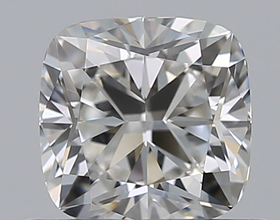 0.56 Carat Cushion Natural Diamond with  Cut Diamond in 14KT  view 1
