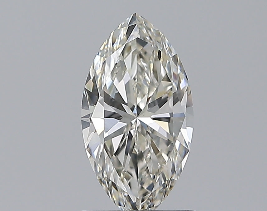 1.0 Carat Marquise Natural Diamond with  Cut Diamond in 14KT  view 1
